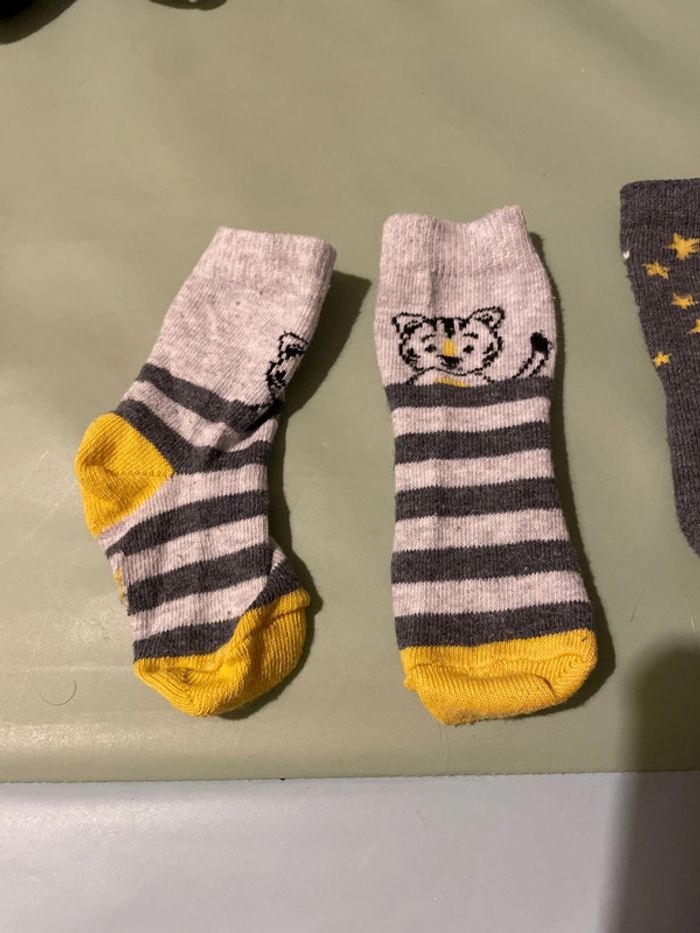 Lot de 2 paires de chaussettes tigre 15-17 - photo numéro 2
