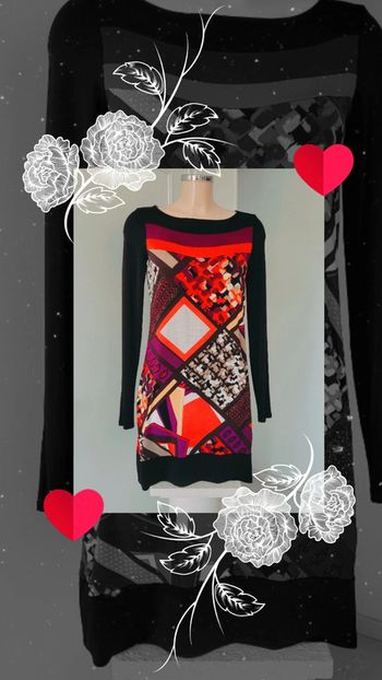 Robe fluide d'été Comma – T. 38 FR (indiqué 36 DE)