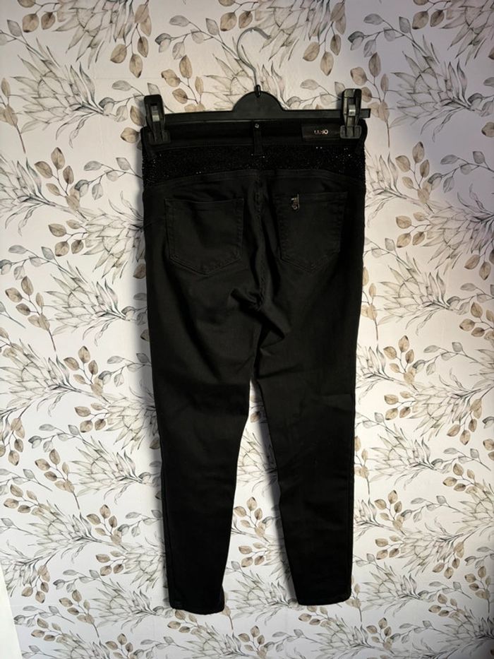 Jean slim noir liu JO - photo numéro 3