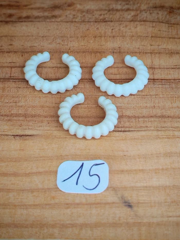 Playmobil vintage 3 cols blancs tricot