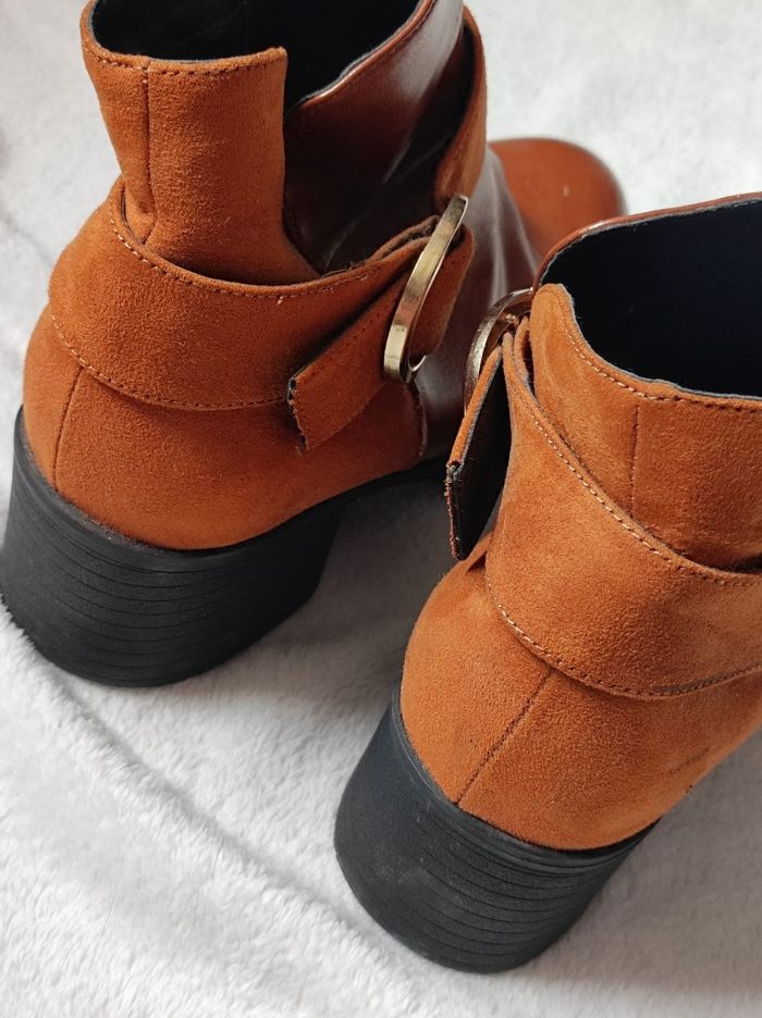 Bottines couleur camel taille 41 - photo numéro 6