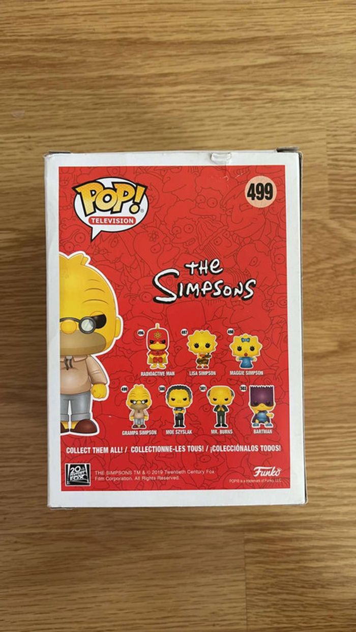 Funko Pop 499 Grampa Simpson - photo numéro 3