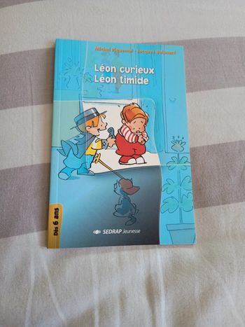 Livre Léon curieux Léon timide des 6 ans