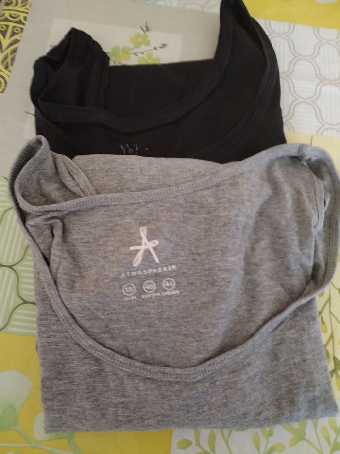 Lot de 2 débardeurs femme taille