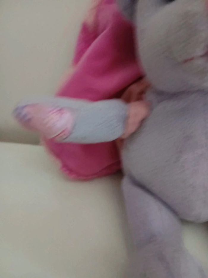 Peluche ours cœur de barbie 2001 - photo numéro 8