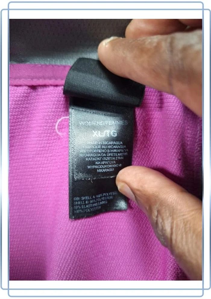 Veste full zip the north face femme violette taille Xl- summit series windstopper - photo numéro 14