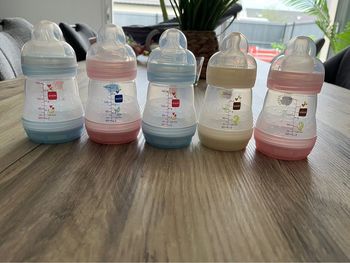 Lot de 5 biberons MAM 160 ml