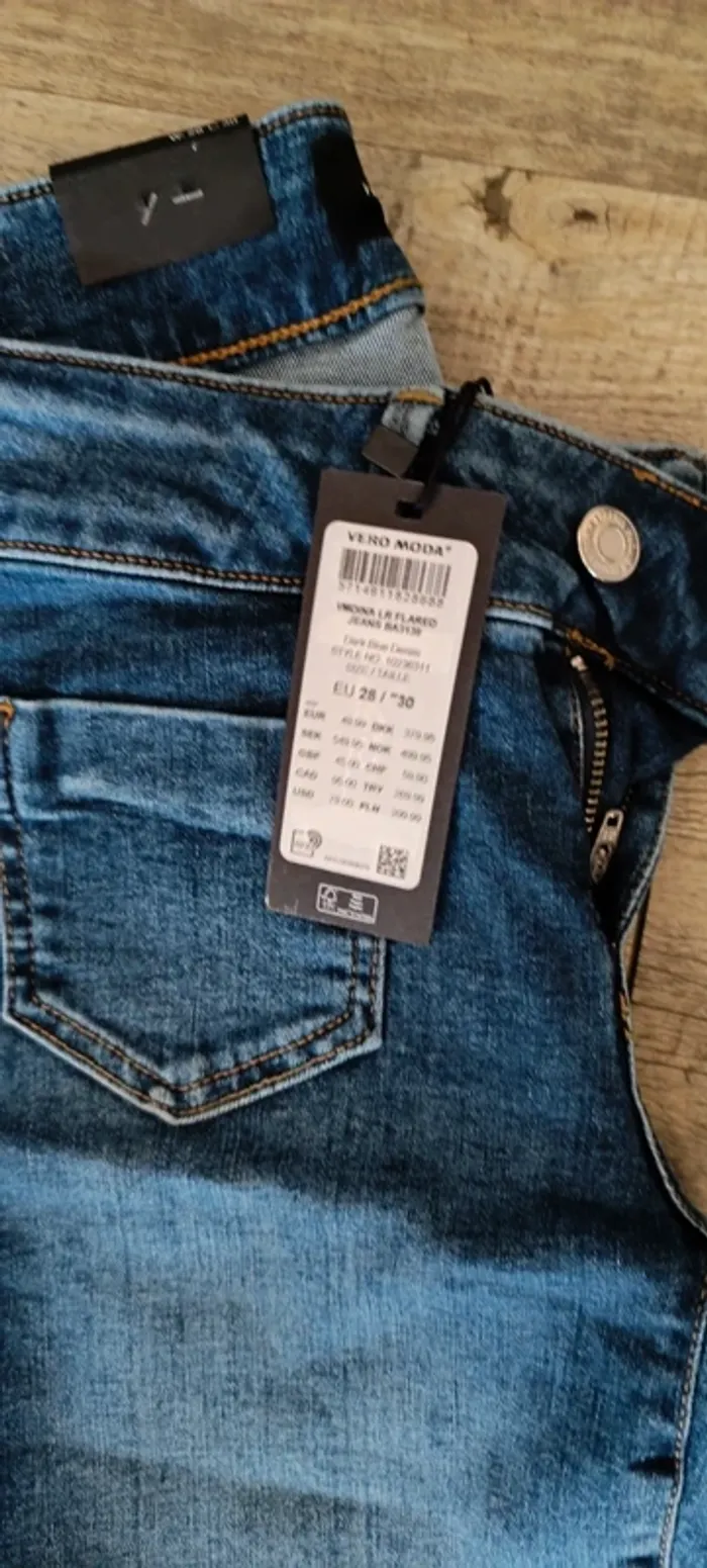 Pas de vintedgo svp jeans évasé - photo numéro 5