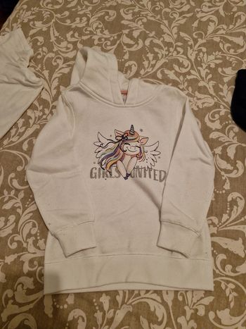Pull à capuche licorne