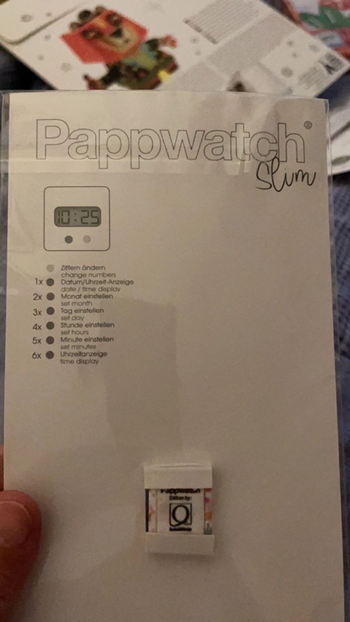 Pappwatch montre en papier Tyvek - photo numéro 3