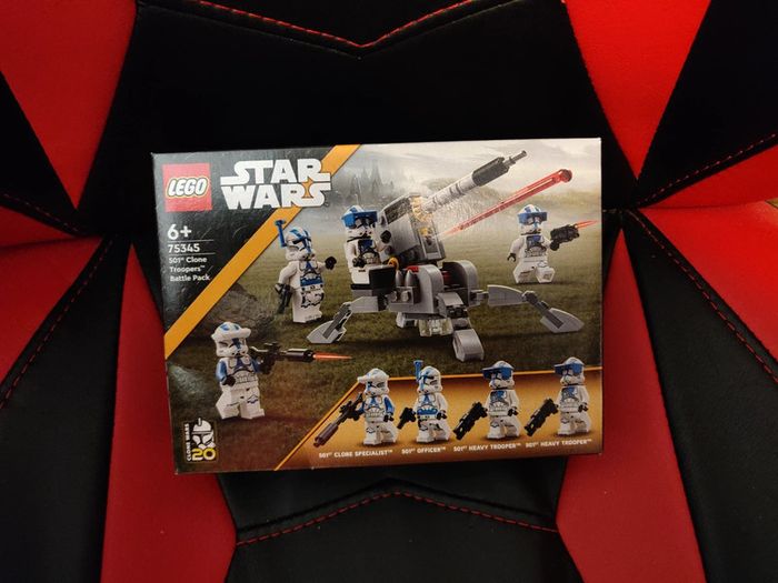 Lego Star Wars Clone Trooper 501th Battle Pack - Set 45345 - Avec scellés jamais ouverte - En boite