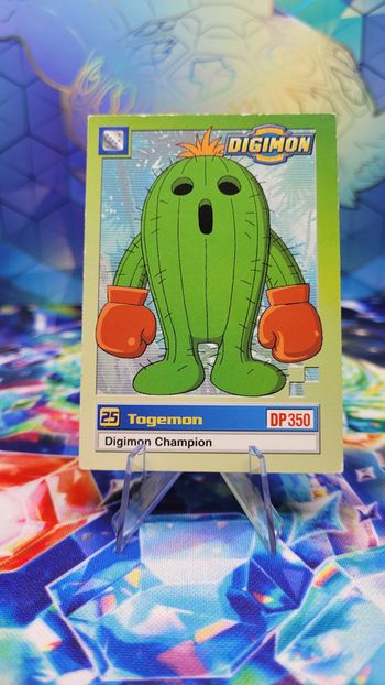 Carte Digimon Togemon 26/34 Édition Série TV
