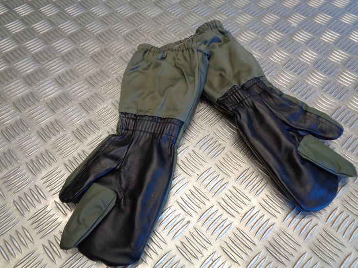 paire de moufles grand froid armée française csv 1992 taille pt - photo numéro 2