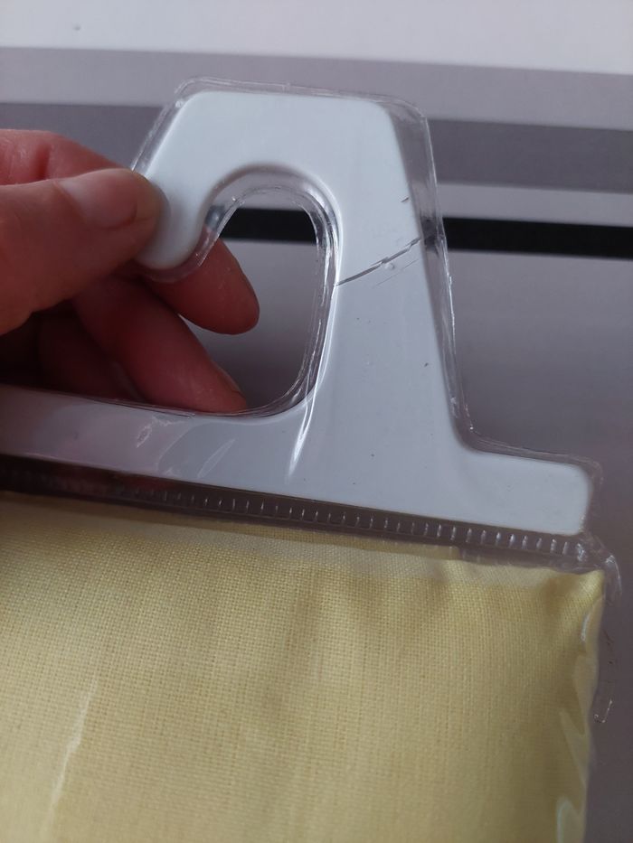 Drap housse 2 personnes jaune - photo numéro 3