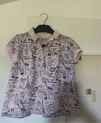 T-shirt fille Lacoste