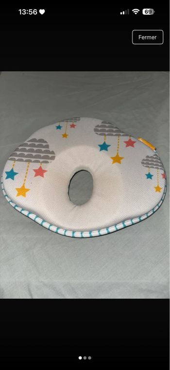 Oreiller, correction de tête