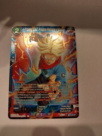 Carte dragon ball Trunks SS2
