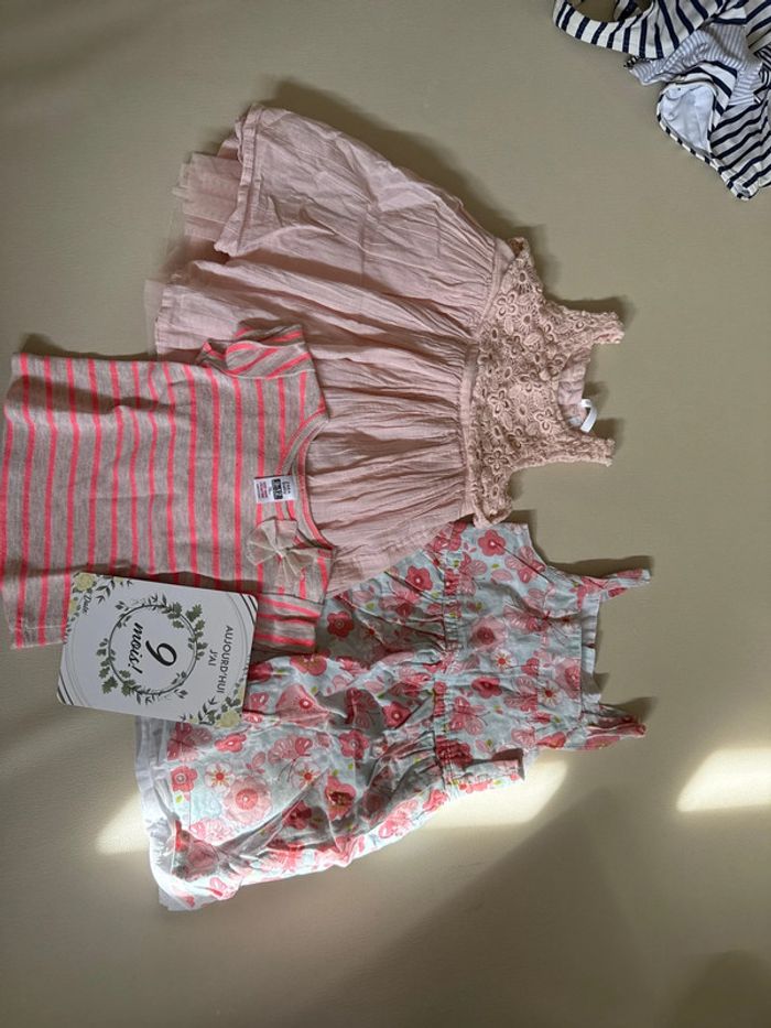 Petit lot bébé fille été 9 mois