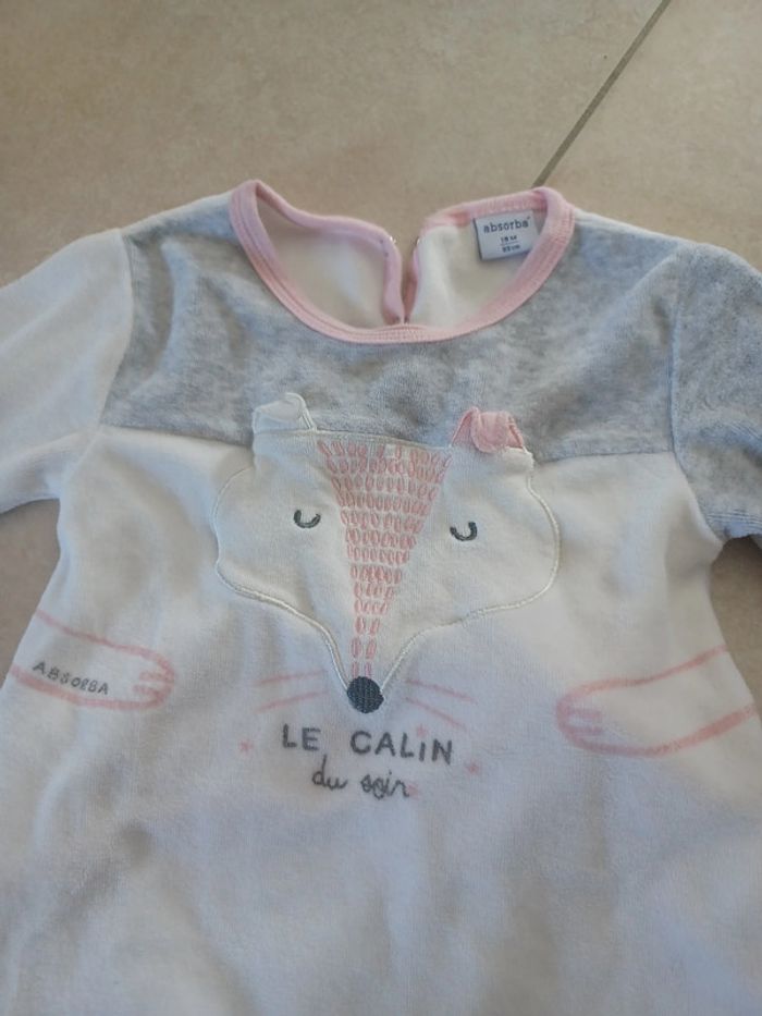 Pyjama 1 pièce Absorba 18 mois - photo numéro 3