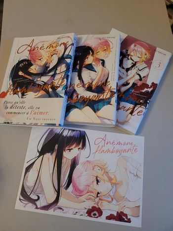 Manga yuri Anémone flamboyante