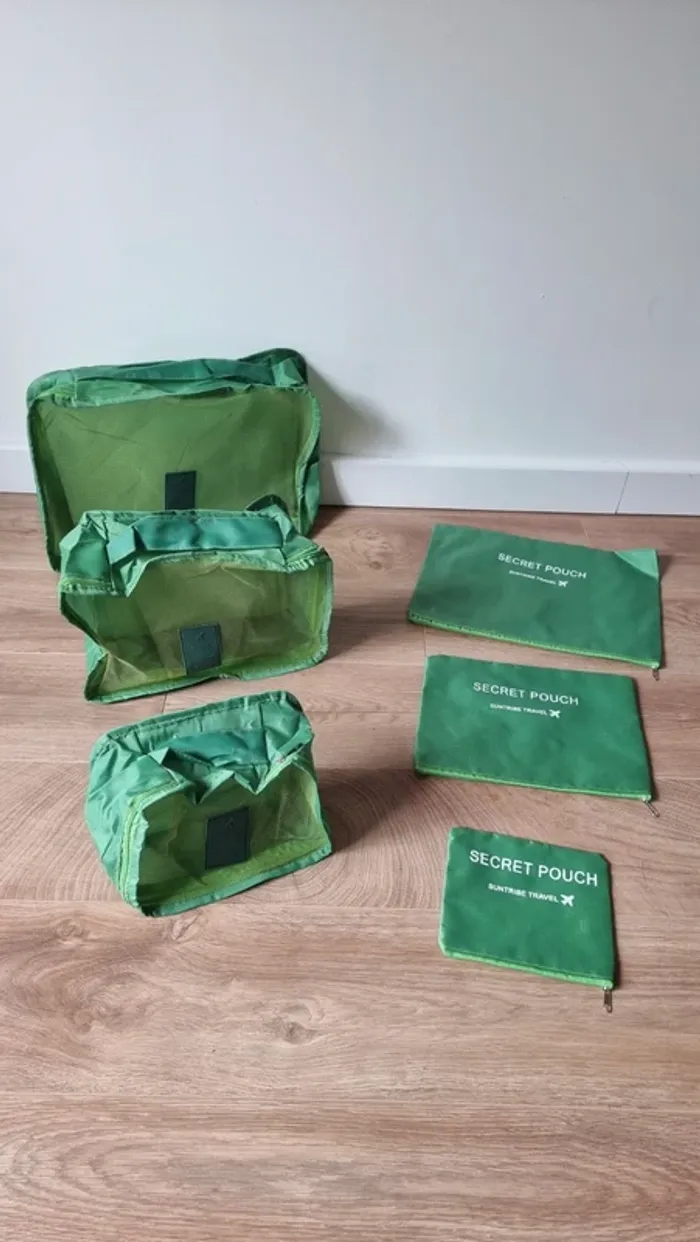 Lot de 6 organisateurs de valise - photo numéro 2
