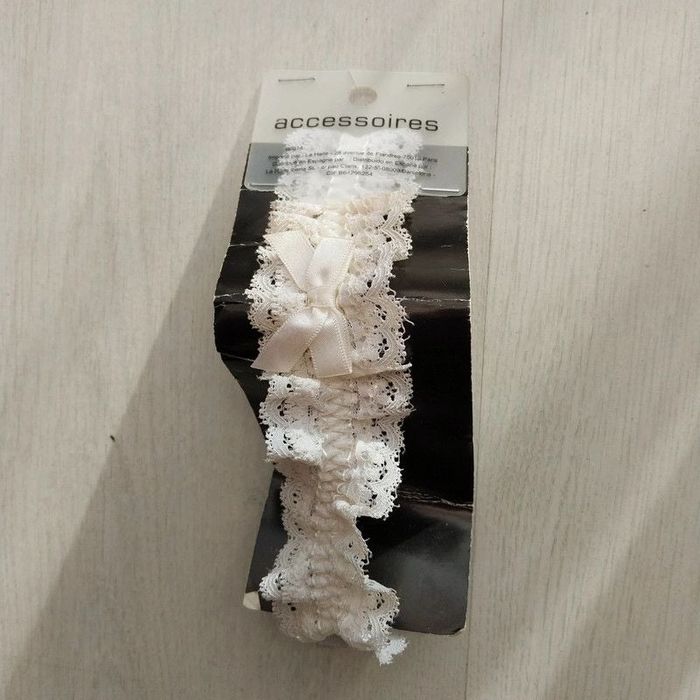Jarretière mariage taille universelle No Excuse