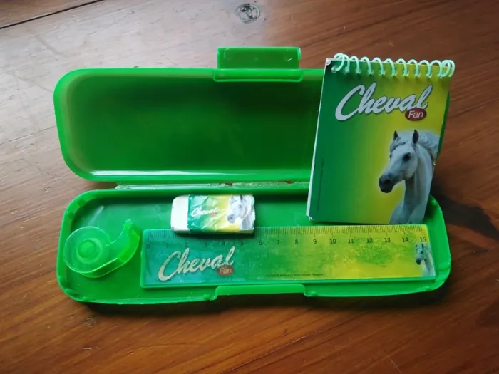 Affaires d'école cheval