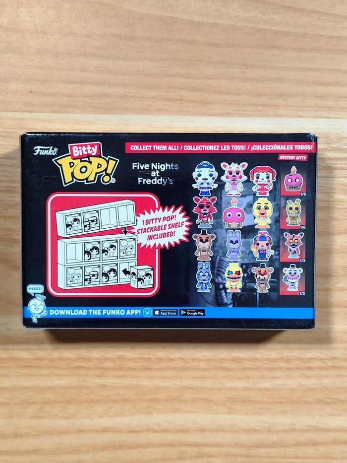 Boîte De 4 Bitty Pop! FNAF - Freddy Bonnie Balloon Boy + Mystery Pop! - photo numéro 6