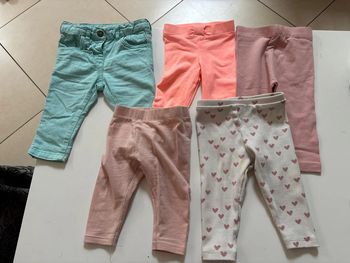 Lot de leggings 3/6 mois