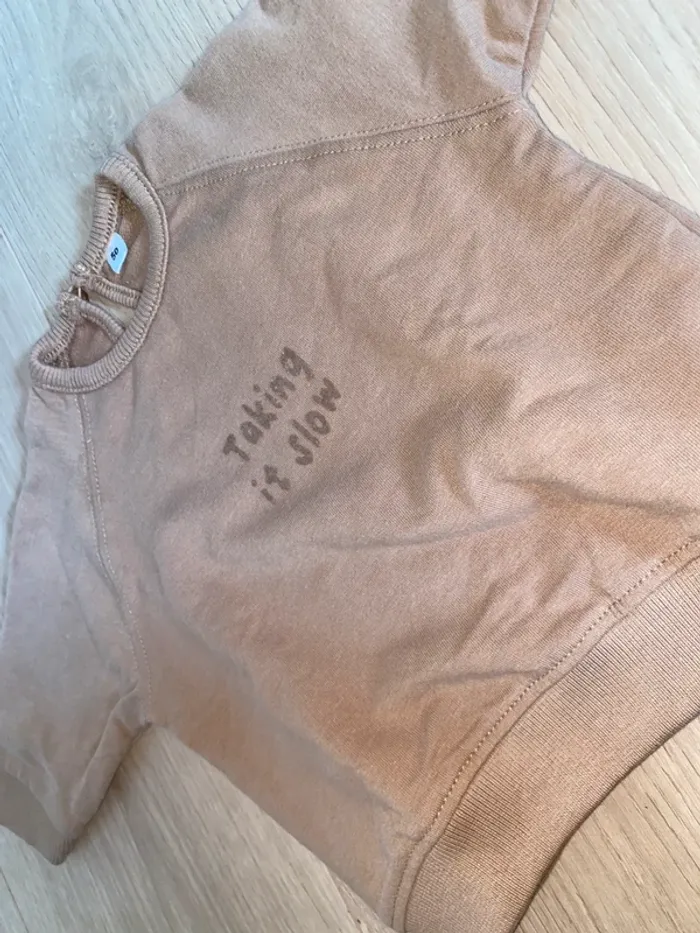 Sweat Zeeman “Taking it slow” - Taille Naissance - photo numéro 3