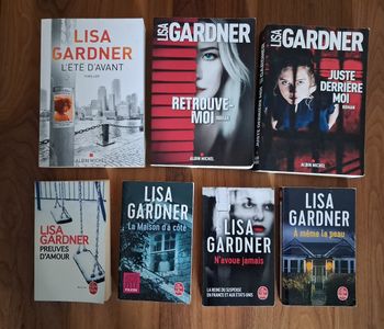 Lot de 7 romans de Lisa Gardner