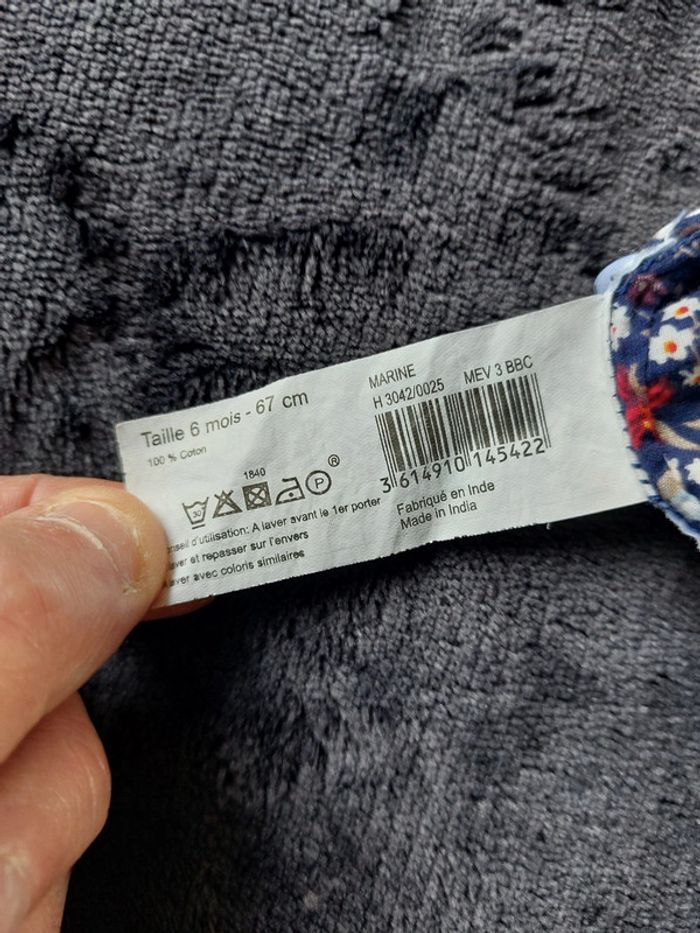 Blouse Bout'chou taille 6 mois - photo numéro 4