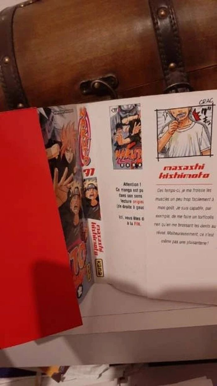 Manga Naruto tome 71 édition exclusive Fnac jaquette alternative - photo numéro 6