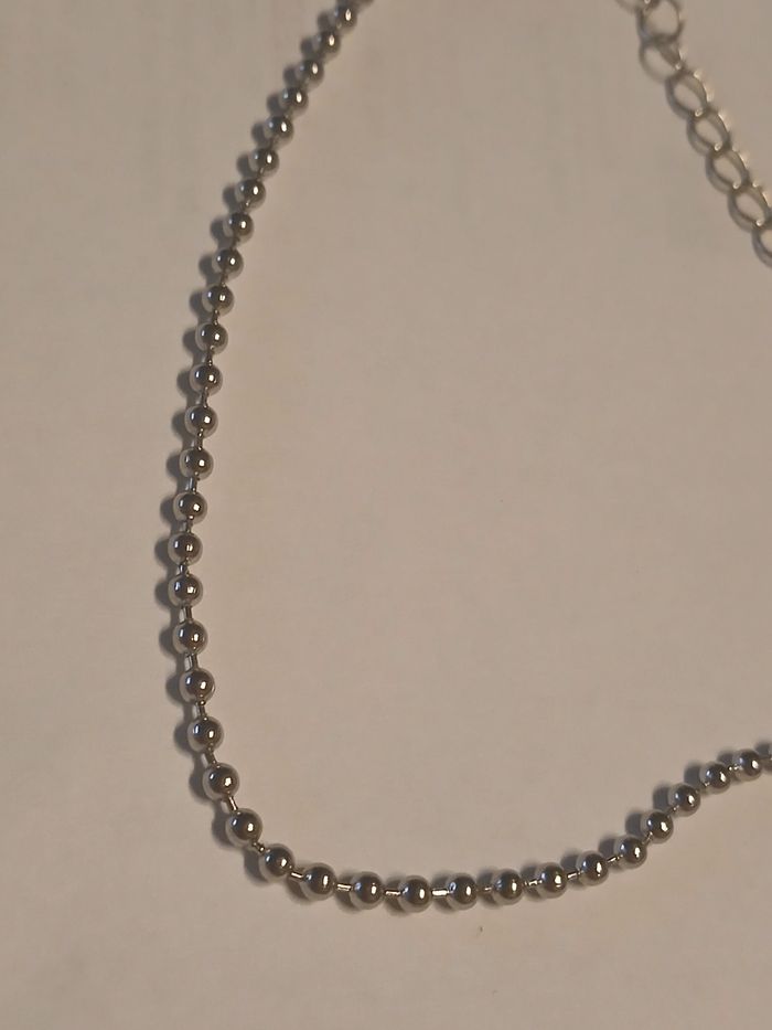 Bracelet avec petites boules argenté - photo numéro 5