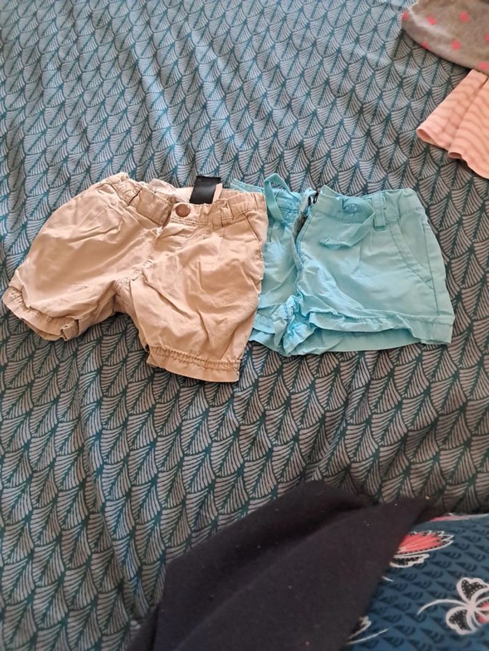 Lot de deux shorts été