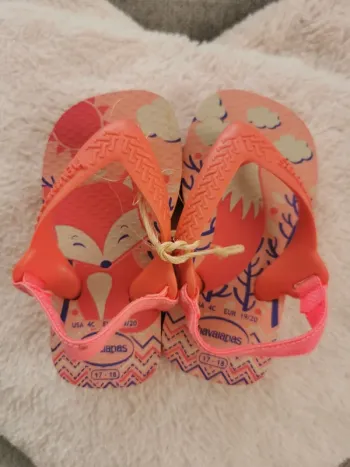 Chaussures tongs enfant havaianas taille 19-20