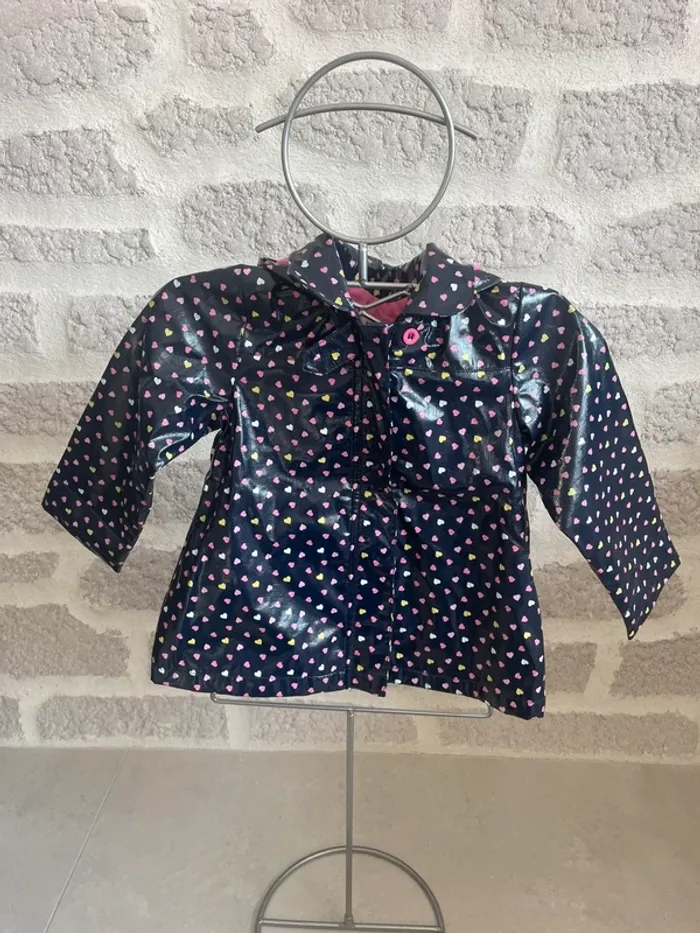 Manteau veste ciré imperméable fille 3 ans gémo - photo numéro 3