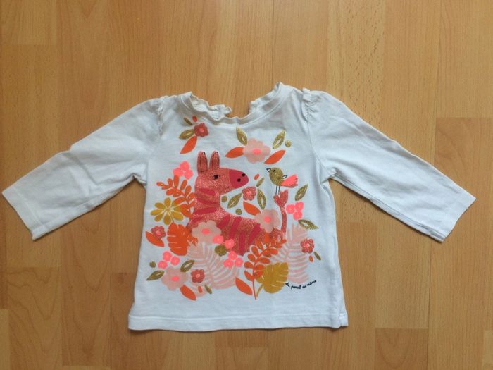 Tee-shirt manches longues 6 mois