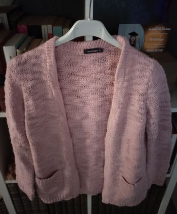 Gilet chaud légèrement pailleté en très bon état