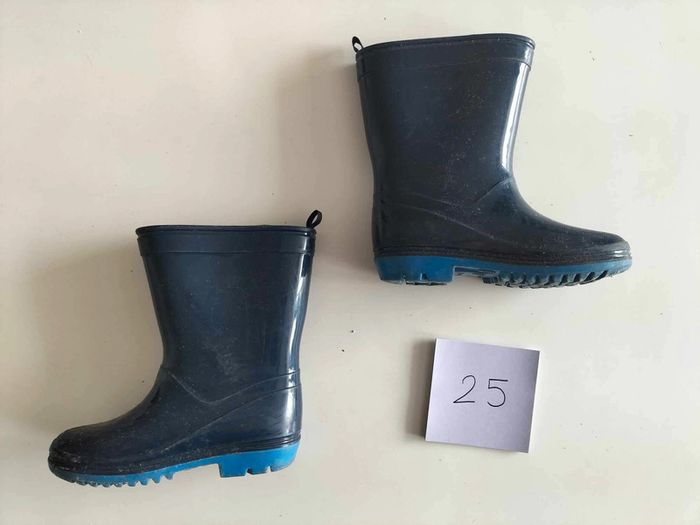 Bottes Bleu Marine - Pointure 25 - photo numéro 2