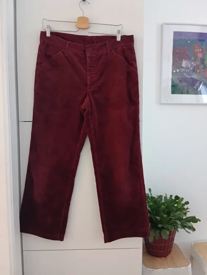 Pantalon en velours côtelé vintage New Man - photo numéro 3