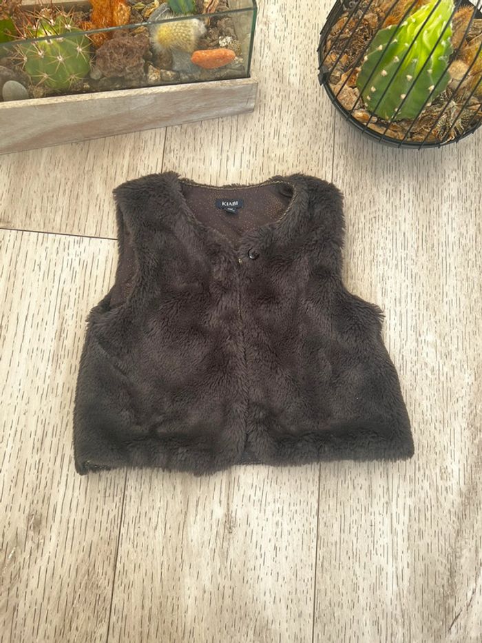 Veste sans manche gris - photo numéro 2