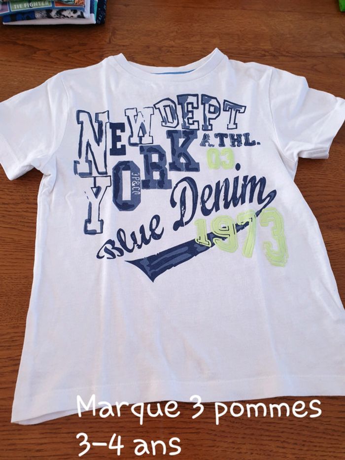 Tee-shirt garçon 3 pommes