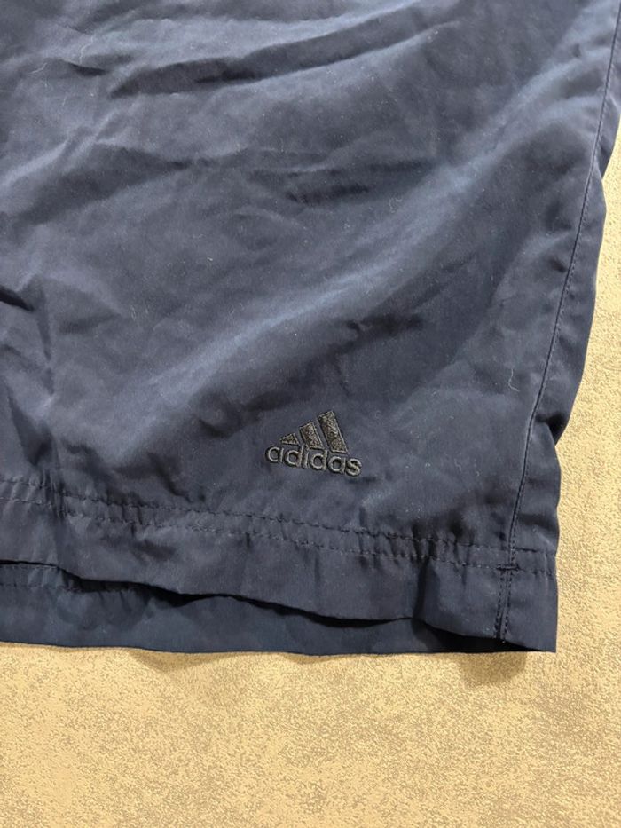Short Adidas Bleu marine Taille XL logo brodé - photo numéro 2