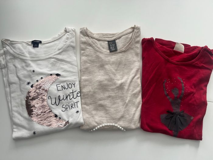 Lot polos 12 ans