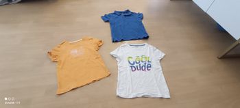 Lot de 3 t-shirt garçon taille 6 ans