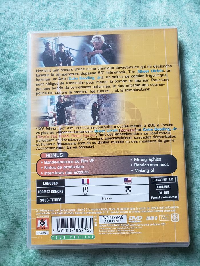 Dvd 50 degrés - photo numéro 2