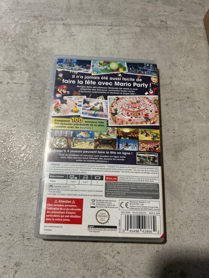 Mario party superstar Nintendo switch - photo numéro 2