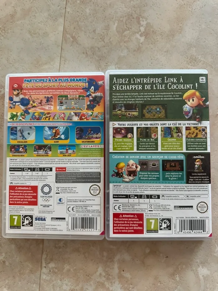 Boîte vide, Nintendo switch - photo numéro 2