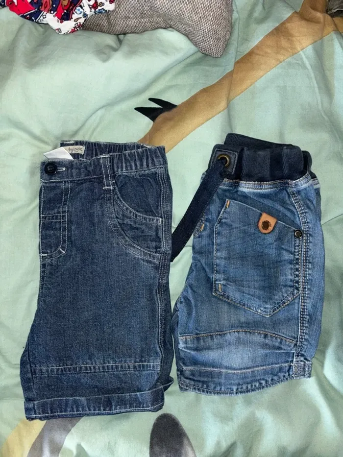 Short en jean